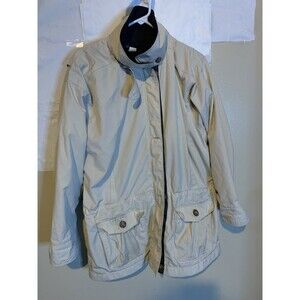 Patagonia Womans Rain Jacket Mens BEIGE  - Size Medium